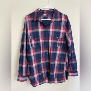UNTUCKit Plaid Long Sleeve shirt